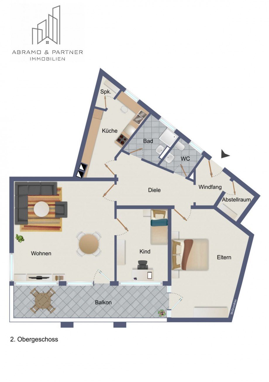 Grundriss Wohnung M�rfelden-Walldorf