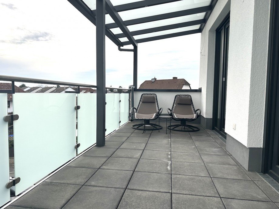 Dachterrasse Reihenendhaus R�sselsheim