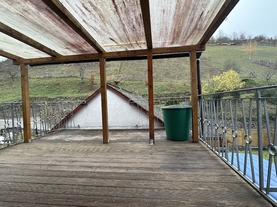 Terrasse Zweifamilienhaus Manubach