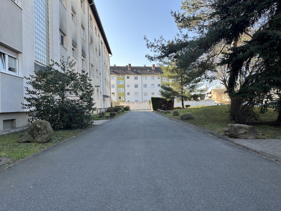 Au�enansicht Etagenwohnung Bischofsheim
