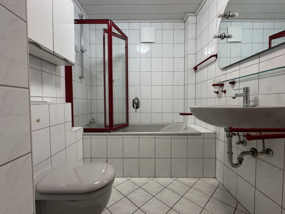 Badezimmer Erdgeschoss Haus Bischofsheim