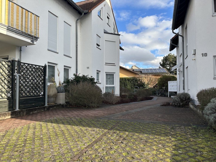Au�enansicht Etagenwohnung Bischofsheim